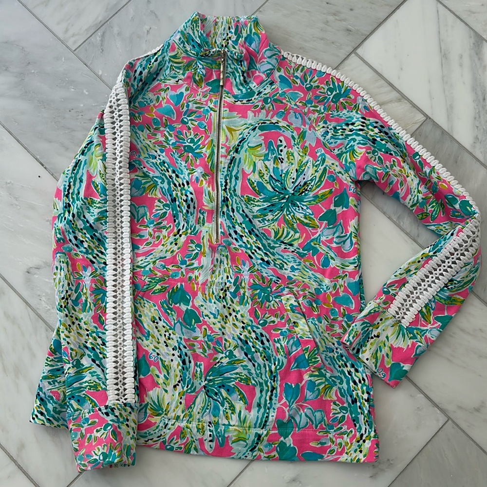 Lilly Pulitzer Half Zip Pullover XS
